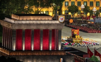 Khí thế hào hùng buổi tổng hợp luyện lần 2 trên Quảng trường Ba Đình