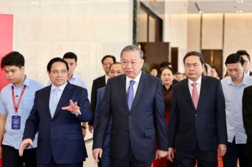 Tổng Bí thư Tô Lâm dự khai mạc Triển lãm thành tựu đất nước '80 năm hành trình Độc lập – Tự do – Hạnh phúc'